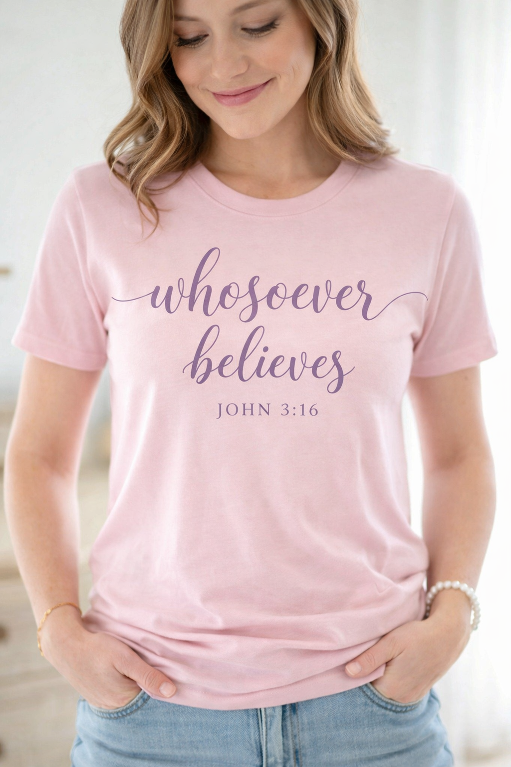 Whosoever believes tee
