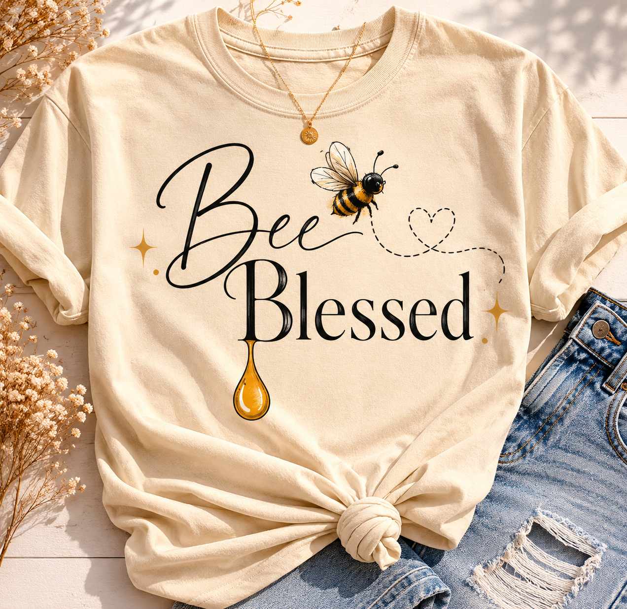 Bee Blessed tee