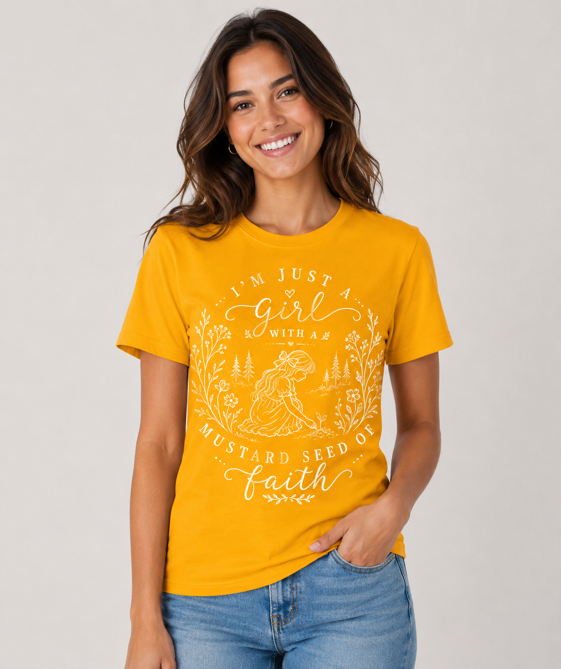 Mustard seed Monochromatic tees