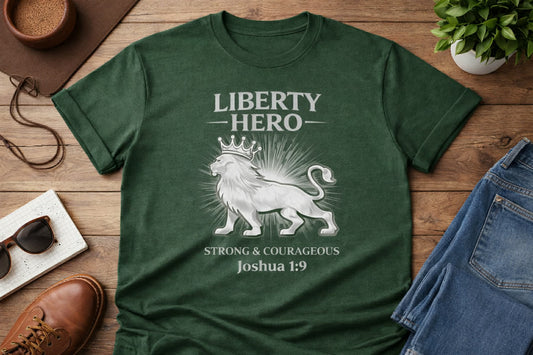 Boys Liberty Hero Lion Tee